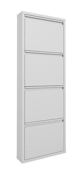 Обувница Практик ОМ-4 белая